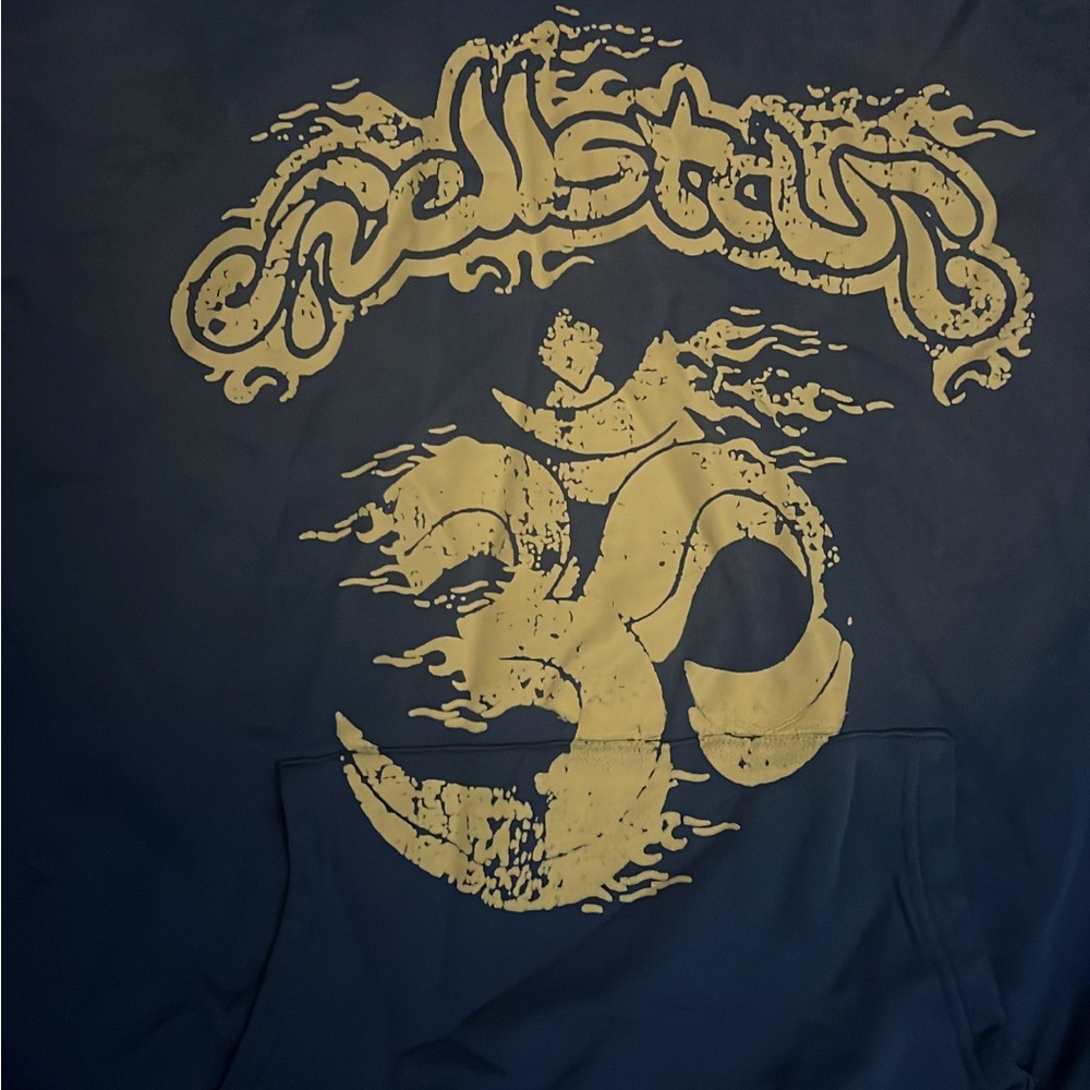 Graphic Tee with Gold Design